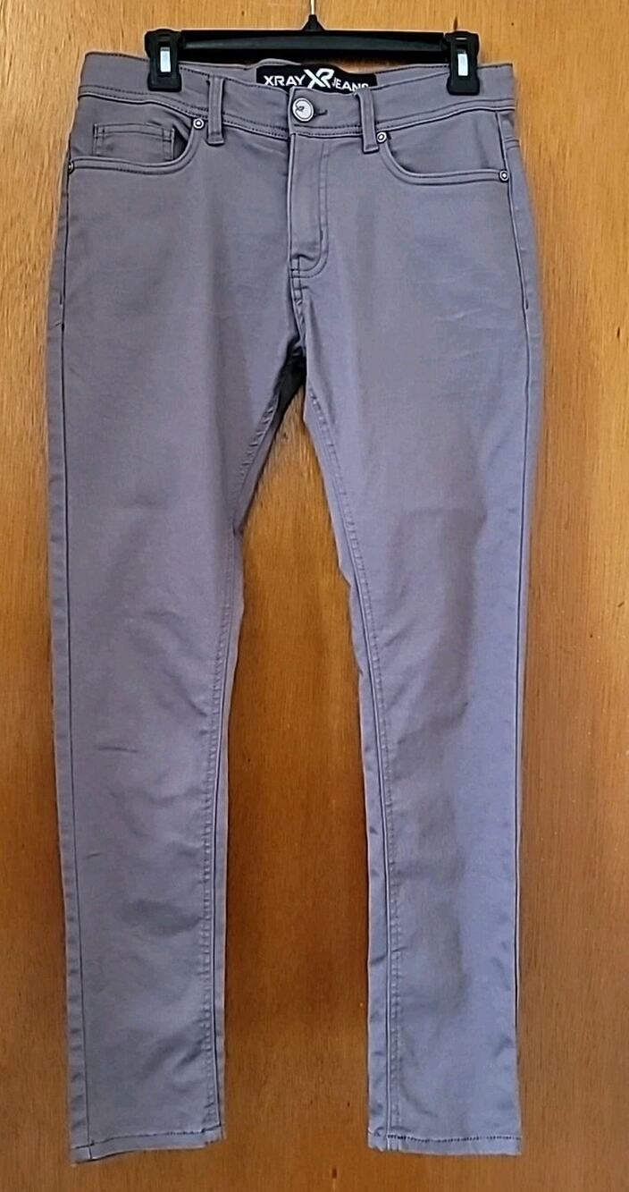 XRay Men's Stretch Slim Skinny Jeans Gray - 30 x 30
